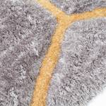 Tapis épais Honeycomb Polyester - Gris - 120 x 170 cm