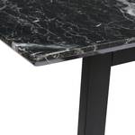 Table Touvre Imitation marbre noir