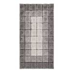 Hoogpolig vloerkleed Cube polyester - Grijs - 80 x 150 cm