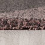 Hoogpolig vloerkleed Zula polypropeen - Grijs/Oud pink - 120 x 170 cm
