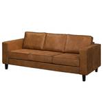 3-Sitzer Sofa MAISON Mischgewebe Xia: Cognac - Ohne Schlaffunktion