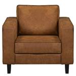 Fauteuil MAISON textielmix - Textielmix Xia: Cognac