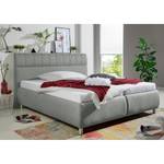 Gestoffeerd bed Hartwood Heldergrijs - 180 x 200cm