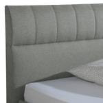 Gestoffeerd bed Hartwood Heldergrijs - 180 x 200cm