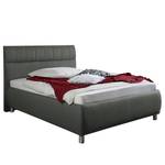 Gestoffeerd bed Hartwood Donkergrijs - 140 x 200cm