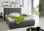 Letto imbottito Springville Grigio scuro - 160 x 200cm