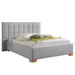 Gestoffeerd bed Whitewood Heldergrijs - 140 x 200cm