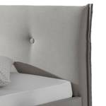 Letto imbottito Windham Color grigio chiaro - 160 x 200cm