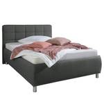 Letto imbottito Beeston Hill Grigio scuro - 140 x 200cm