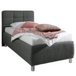 Letto imbottito Beeston Hill Grigio scuro - 100 x 200cm