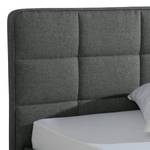 Letto imbottito Beeston Hill Grigio scuro - 100 x 200cm