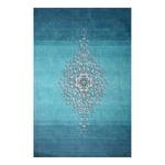 Tapis MED 10 coton / polyester - Turquoise