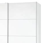 Armoire à portes coulissantes Caracas I Blanc alpin - Largeur : 181 cm - Basic - Sans portes miroir