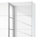 Zweefdeurkast Caracas I Alpinewit - Breedte: 181 cm - Basic - 1 spiegeldeur