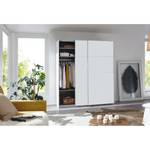 Armoire à portes coulissantes Caracas I Blanc alpin - Largeur : 181 cm - Classic - Sans portes miroir