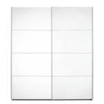 Armoire à portes coulissantes Caracas I Blanc alpin - Largeur : 181 cm - Classic - Sans portes miroir