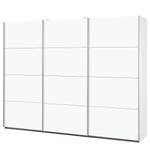 Armoire à portes coulissantes Caracas I Blanc alpin - Largeur : 271 cm - Basic - Sans portes miroir