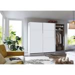 Armoire à portes coulissantes Caracas I Blanc alpin - Largeur : 271 cm - Basic - Sans portes miroir