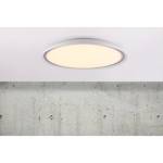 Plafondlamp La Luna I polyester PVC/staal - 1 lichtbron