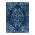 Laagpolig vloerkleed Pandeh polypropeen - nachtblauw - 80 x 150 cm
