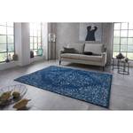 Tapis Pandeh Polypropylène - Bleu nuit - 80 x 150 cm