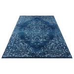 Laagpolig vloerkleed Pandeh polypropeen - nachtblauw - 160 x 230 cm