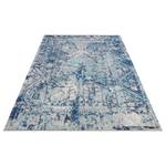 Tapis Chelozai Polypropylène - Bleu ciel - 80 x 150 cm