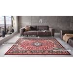 Laagpolig vloerkleed Skazar Isfahan polypropeen - Baksteen rood - 80 x 250 cm