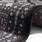 Laagpolig vloerkleed Sao Buchara polypropeen - Zwart - 80 x 150 cm