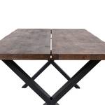 Table Maury Chêne massif / Aluminium - Largeur : 200 cm