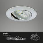 LED-inbouwlamp Attach Move polycarbonaat / ijzer - 3 lichtbronnen