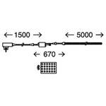 LED-Stripes  Led Superline Polycarbonat / Eisen - 150-flammig