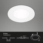 LED-Einbauleuchte  Flat In Polycarbonat / Eisen - 3-flammig