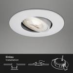 LED-inbouwlamp Nava Move polycarbonaat / ijzer - 3 lichtbronnen