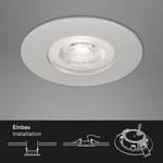 LED-inbouwlamp Kulana polycarbonaat / ijzer - 3 lichtbronnen