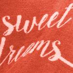 Plaid Sweet Dreams textielmix - roestkleurig