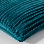 Housse de coussin Selina Velours - Bleu pétrole