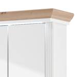 Armoire de toilette Jasmund Avec éclairage - Imitation pin blanc / Imitation chêne artisan - Largeur : 83 cm