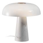 Lampe Glossy Verre opalin / Marbre - 1 ampoule