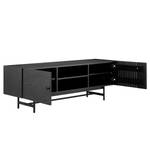 Sideboard Yacolt II Echtholzfurnier - Eiche Schwarz Dekor