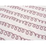 Teppich Triangel Baumwolle - Rosa / Weiß - 160 x 230 cm