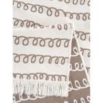 Teppich Triangel Baumwolle - Beige / Weiß - 160 x 230 cm