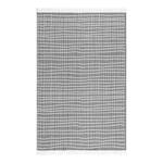Teppich Dolche Baumwolle - Grau / Weiß - 120 x 180 cm