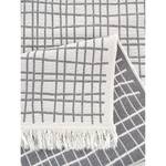Teppich Dolche Baumwolle - Grau / Weiß - 120 x 180 cm