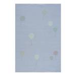 Kindervloerkleed Baloon polyester/katoen - Babyblauw