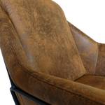 Fauteuil Belval Microvezel - Microvezel Gona: Bruin