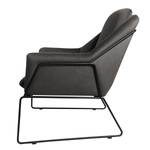 Fauteuil Belval Velours - Velours Ravi: Gris