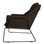 Fauteuil Belval Microfibre - Tissu Saba: Espresso