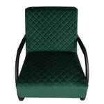 Fauteuil Liez fluweel - Velours Ravi: Antiek groen