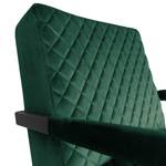 Fauteuil Liez fluweel - Velours Ravi: Antiek groen